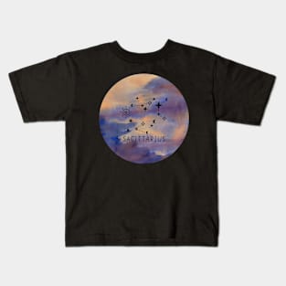 Sagittarius Zodiac Kids T-Shirt